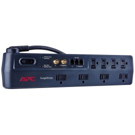 8-Outlet Essential SurgeArrest® Surge Protector (Telephone & Coaxial Protection)