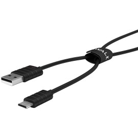 TWISTER CHARGE & SYNC MICRO USB TO USB CABLE, 6.6FT