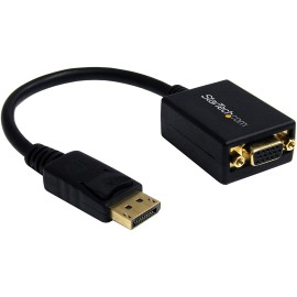 StarTech DP2VGA2 DisplayPort to VGA Adapter Active 1080p DP to VGA Converter