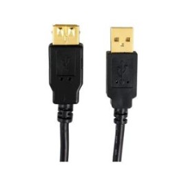 Axis A -Male to A- Female USB A-Male to A-Female USB 2.0 Cable, 6ft