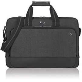 Solo Astor 15.6 Inch Laptop Slim Brief, Grey