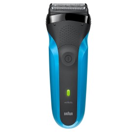 Braun Series 3 310s Wet & Dry Electric Shaver for Men / Rechargeable Electric Razor, Blue