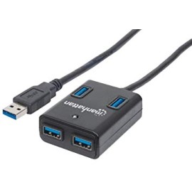 Manahattan 4-Port Superspeed Usb 3.0 Hub