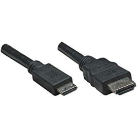 Manahattan High-Speed Mini Hdmi To Hdmi A Cable, 6Ft