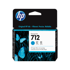 HP 712 DesignJet Ink Cyan