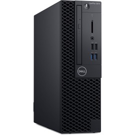 Dell OptiPlex 3070 MLK SFF 1 x Core i5 9500 / 3 GHz RAM 8 GB HDD 1 TB DVD-Writer UHD Graphics 630 GigE Win 10 Pro 64-bit