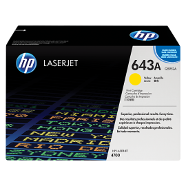 HP 643A - Yellow - Original - LaserJet - Toner Cartridge