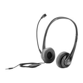 HP - Headset - on-ear - wired - black jack - for Chromebook 11 G8, 11A G8, 14 G6; Chromebook Enterprise 14 G6