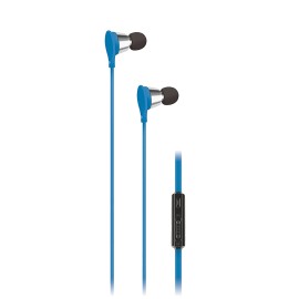 Jive Noise Isolating Earbuds With In-Line Microphone (Blue)