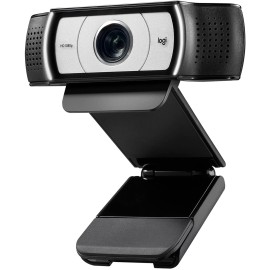 Logitech C930-E Business Webcam, Full HD 1080p/30fps Video Calling, Light Correction, Autofocus, 4X Zoom, Privacy Shade, Works with Skype Business, WebEx, Lync, Cisco, PC/Mac/Laptop/Macbook/Chrome