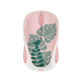 Logitech - Design Collection Limited Edition Wireless Compact Mouse with Colorful Designs - Chirpy Bird