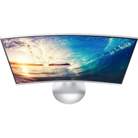 Samsung CF591 Series C27F591FDN 27" LED Curved FHD FreeSync Monitor - Silver