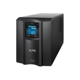 APC Smart-UPS C SMC1500C UPS AC 110/120/127 V 900 Watt 1440 VA RS-232, USB output connectors: 8  black with APC SmartConnect