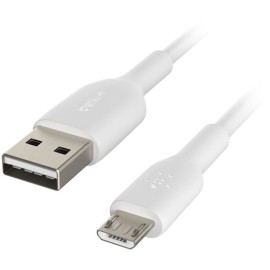 Belkin BOOST CHARGE - USB cable - Micro-USB Type B (M) to USB (M) - 1 m - white