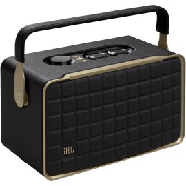 JBL Authentics 300 - Smart speaker - for portable use - 2.0-channel - Wi-Fi 6, Bluetooth - App-controlled - 2-way - black