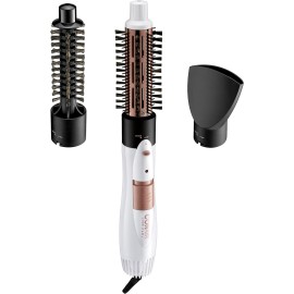 Conair Double Ceramic 3-in-1 Hot Air Brush, Dry as You Style