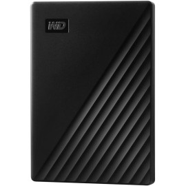 WD My Passport WDBYVG0020BBK - Hard drive - encrypted - 2 TB - external (portable) - USB 3.2 Gen 1 - 256-bit AES - black