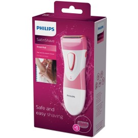 Philips SatinShave Essential Women's Electric Shaver for Legs, Cordless, HP6306/50