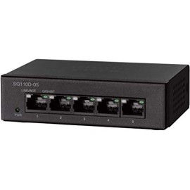 Cisco SG110D-05 Desktop Switch with 5 Gigabit Ethernet (GbE) Ports,