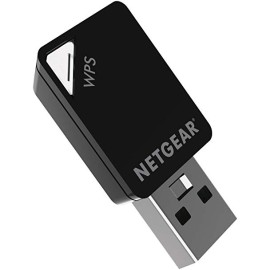 NETGEAR - AC600 Dual-Band WiFi USB Mini Adapter - Black