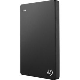 Seagate - Backup Plus Slim 1TB External USB 3.0/2.0 Portable Hard Drive - Black