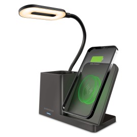 LIGHT PRO 10-WATT WIRELESS CHARGER AND ORGANIZER