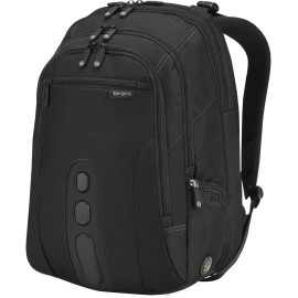 Targus Spruce EcoSmart Travel Laptop Backpack for 17 inch Laptops, TSA-Friendly Carry On