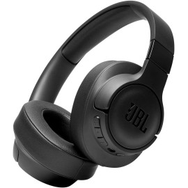 JBL TUNE 760NC - Headphones with mic - full size - Bluetooth - wireless, wired - active noise canceling - 3.5 mm jack - black