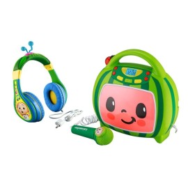 Cocomelon Sing-Along MP3 Player with Volume Limiting Kids Headphones