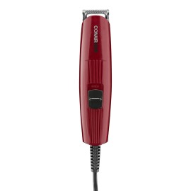 Conair GMT8RCS Beard and Mustache Trimmer - Red