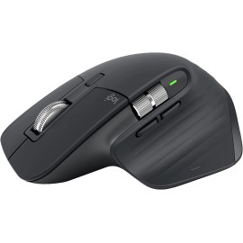 Logitech MX Master 3S - Wireless Performance Mouse with Ultra-fast Scrolling, Ergo, 8K DPI, Track on Glass, Quiet Clicks, USB-C, Bluetooth, Windows, Linux, Chrome