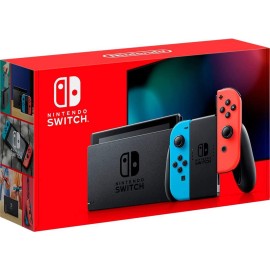 Nintendo HADSKABAH Switch with Neon Blue and Neon Red Joy‑Con