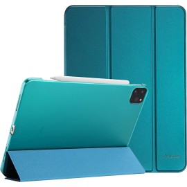 ProCase iPad Pro 12.9 Case 2022 / 2021 / 2020 / 2018, Slim Stand Hard Back Shell Smart Cover for iPad Pro 12.9 Inch 6th Generation 2022 / 5th Gen 2021 / 4th Gen 2020 / 3rd Gen 2018 -Emerald