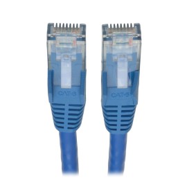 Tripp Lite Cat-6 Gigabit Snagless Rj45 M/M Ethernet Cable, Blue, 15-Ft.