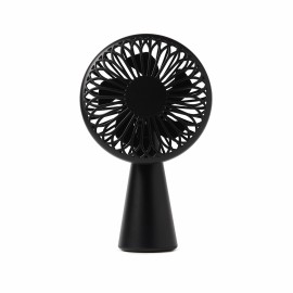 Lexon Wino Portable Rechargeable Mini Fan (Black)