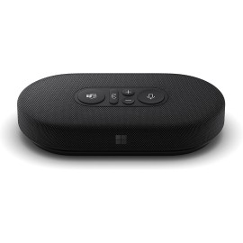 Microsoft Modern USB-C Speaker, Certified for Microsoft Teams, 2- Way Compact Stereo Speaker, Call Controls, Noise Reducing Microphone. Wired USB-C Connection