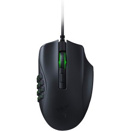 Razer Naga X Wired MMO Gaming Mouse: 18K DPI Optical Sensor - 2nd-gen Razer Optical Switch - Chroma RGB Lighting - 16 Programmable Buttons - 85g