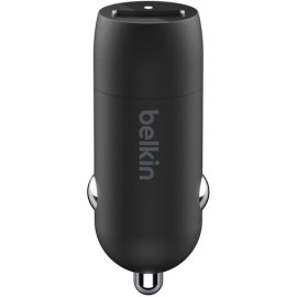 Belkin BOOST UP Dual Car Charger with PPS 37W - Car power adapter - 37 Watt - PD 3.0 - 2 output connectors (USB, USB-C)