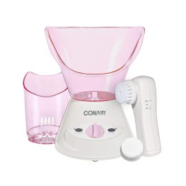 Conair  True Glow by Conair Gentle Mist Moisturizing Facial Steamer with Cleansing Brush