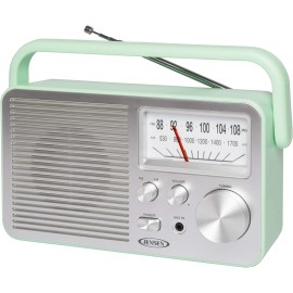 Jensen Mr-750 Portable Am/Fm Radio (Green)