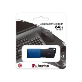 Kingston DataTraveler Exodia M - USB flash drive - 64 GB - USB 3.2 Gen 1