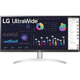 LG 29WQ600-W 29 Inch 21:9 UltraWide Full HD (2560 x 1080) 100Hz IPS Monitor, Built in Speakers