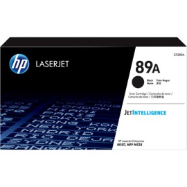 Original HP 89A Black Toner Cartridge | Works with HP LaserJet Enterprise M507 Series, HP LaserJet Enterprise MFP M528 Series | CF289A