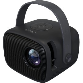 RCA RPJ264 Portable Home Theater Projector - Premium Quality - White Brightness - Projector Compatible with PC, TV Box, PS4- HDMI/USB/VGA- (Black)