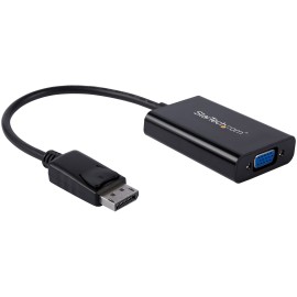 StarTech DisplayPort to VGA Adapter with Audio 1920x1200 DP to VGA Converter for Your VGA Monitor or Display