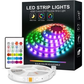 Supersonic Led Rgb Light Strip (16.4-Feet)